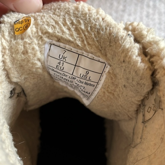 Dr. Martens Women's Combs Faux Fur-Lined Casual Boots - Picture 11 of 11